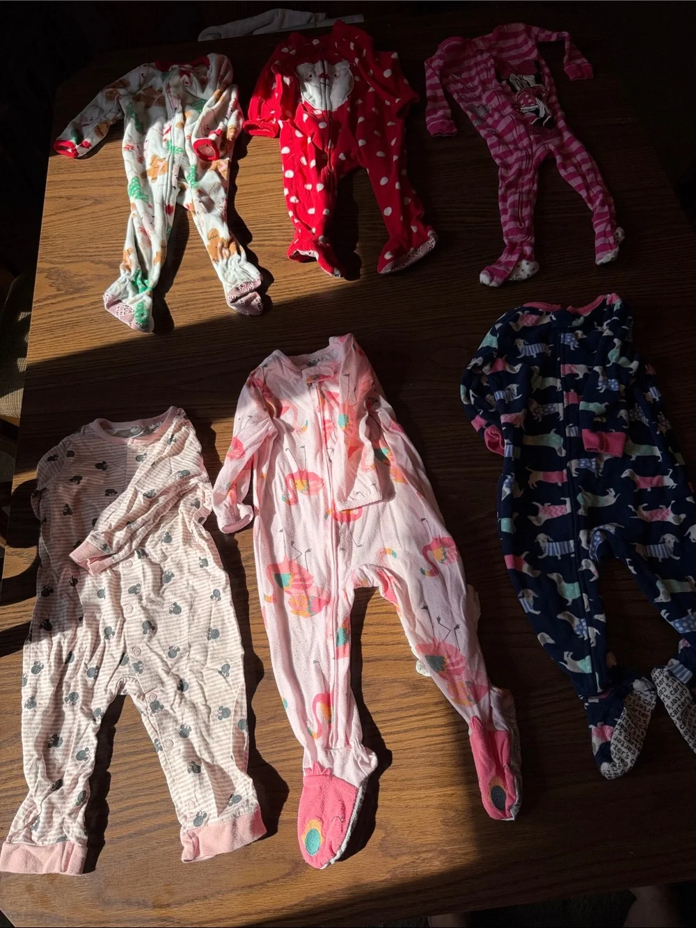 Pink Girls' baby 13m Pajama bundle
